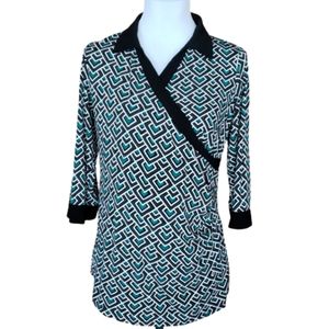 Motherhood Maternity Surplice Blouse